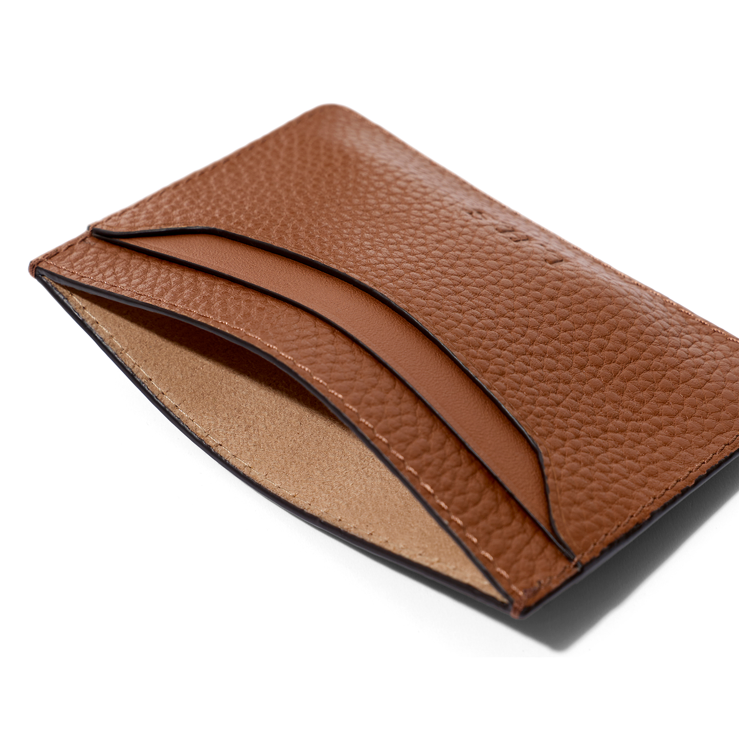 Leather Card Holder (Tan)