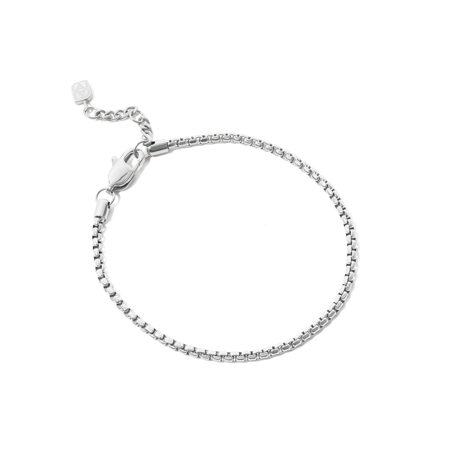 Box Chain Bracelet (Silver)