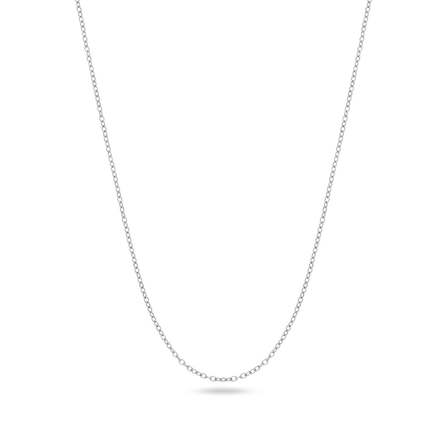 Layering Mini Me Fine Chain Necklace (Silver)