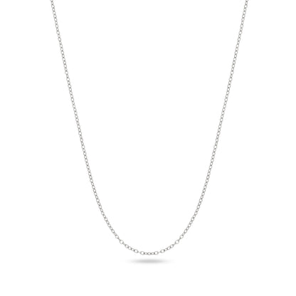 Layering Mini Me Fine Chain Necklace (Silver)