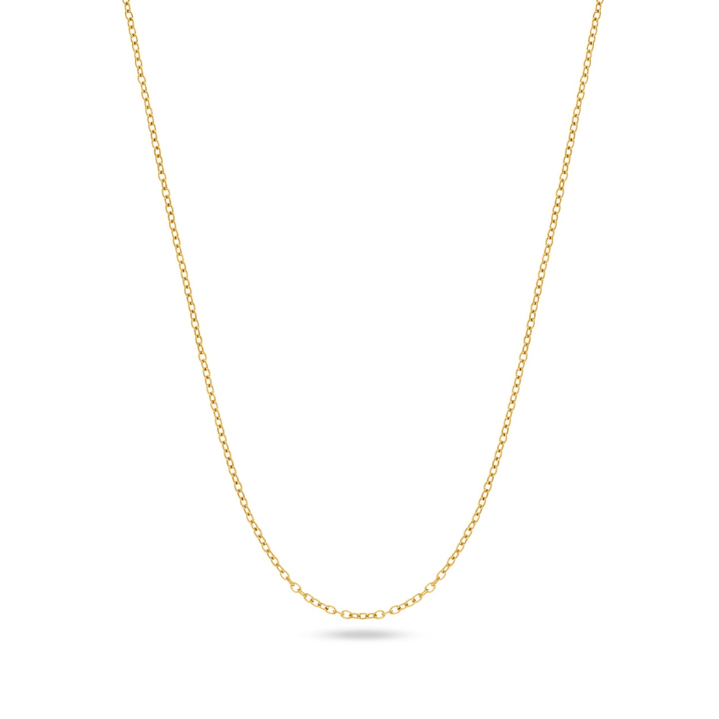 Mini Custom Stamped T-Bar Necklace (Gold)