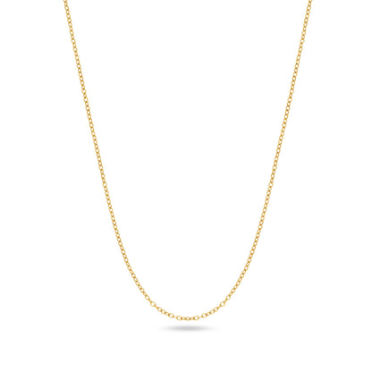 Mini Custom Stamped T-Bar Necklace (Gold)