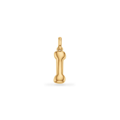 Molten Initial Pendant (Gold)