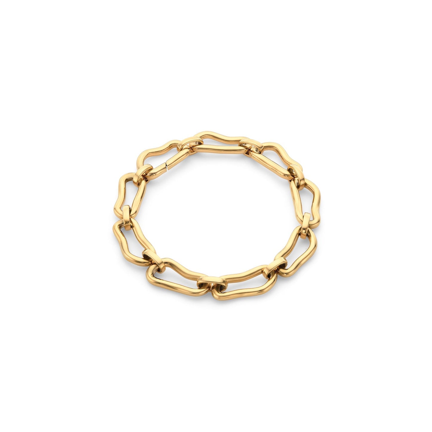 Molten Link Bracelet (Gold)