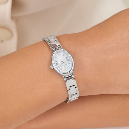 Monroe Oval Watch (Silver)