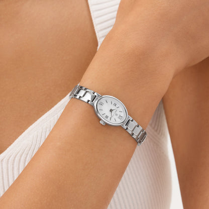 Monroe Oval Watch (Silver)