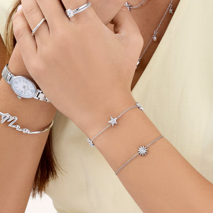 Multi Starfish Bracelet (Silver)