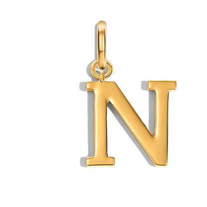 Mini Initial Accessories Charm (Gold)