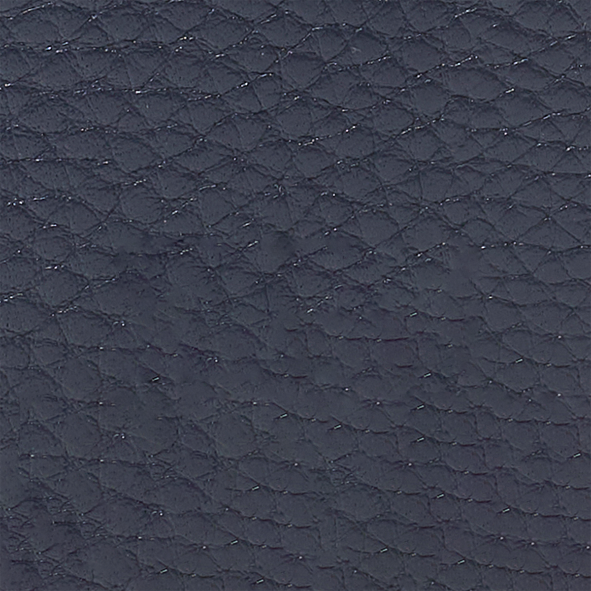 Leather Passport Holder (Navy)