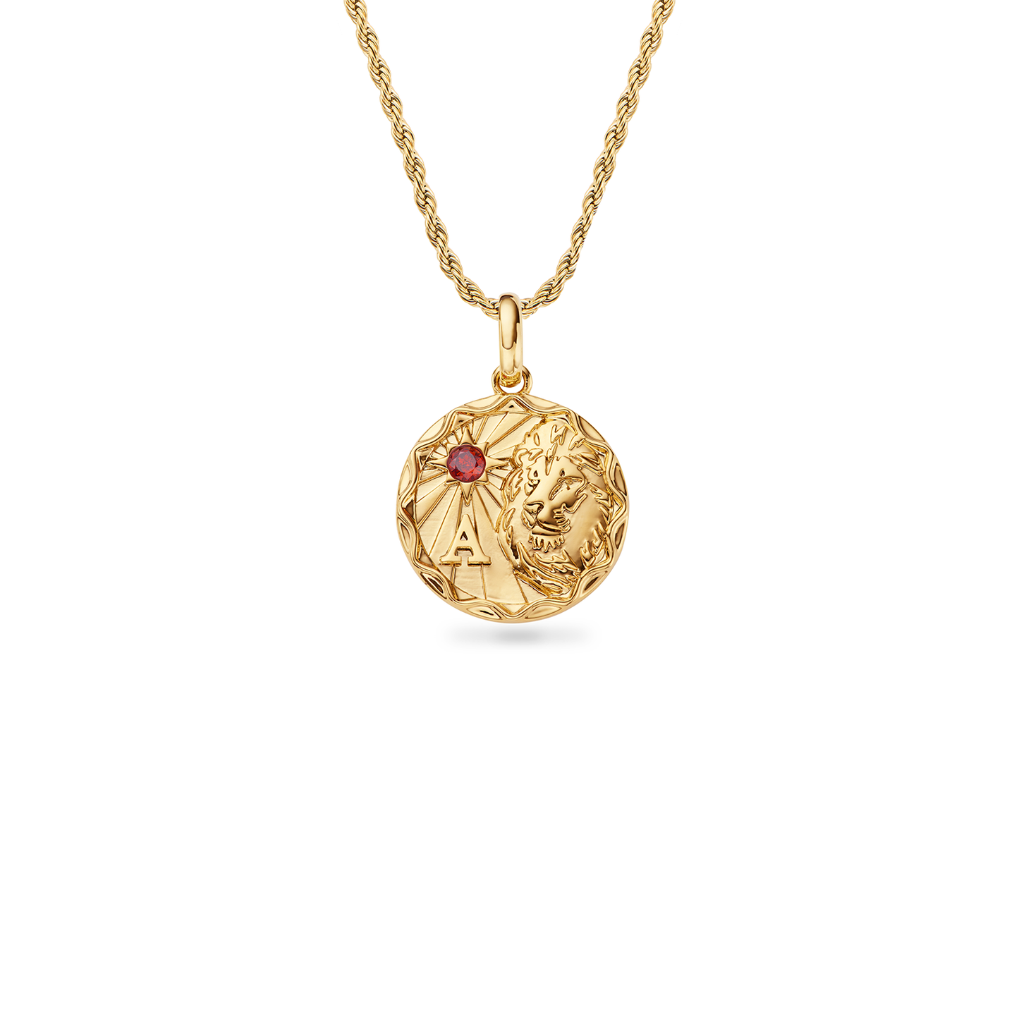 Layering Small Rope Chain Necklace (Gold)