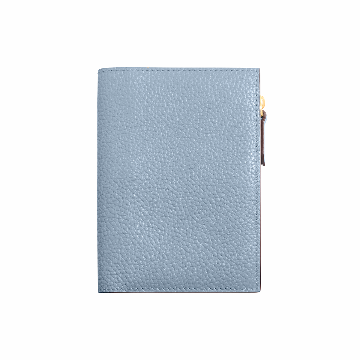 Leather Passport Holder (Powder Blue)