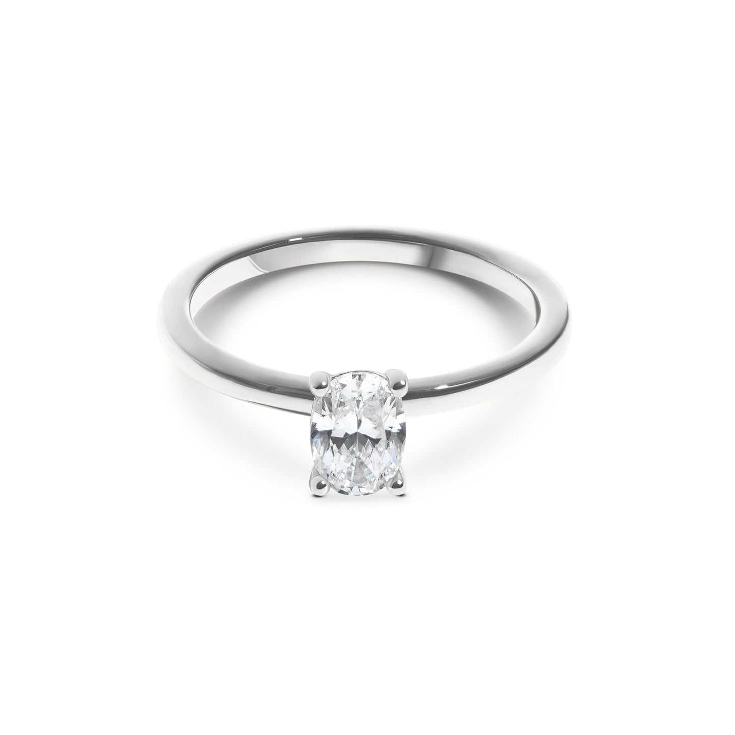 Birthstone Oval Legacy Ring 1ct (Silver)