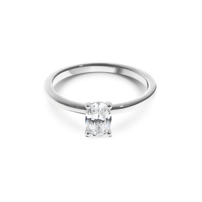 Birthstone Oval Legacy Ring 1ct (Silver)