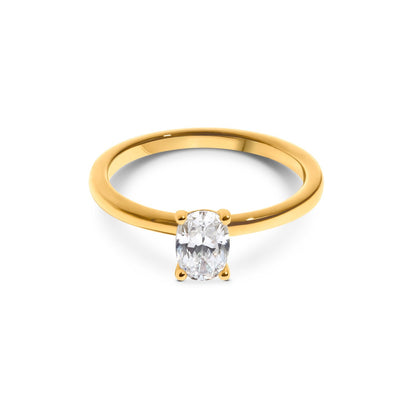 Birthstone Oval Legacy Ring 1ct (Gold)