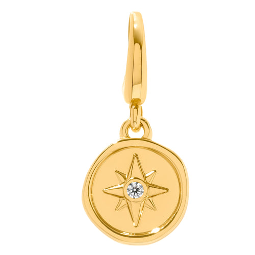 Mini North Star Accessories Charm (Gold)