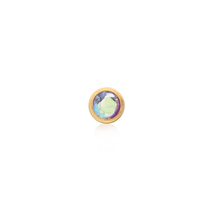 Custom Retro Birthstone (Gold)