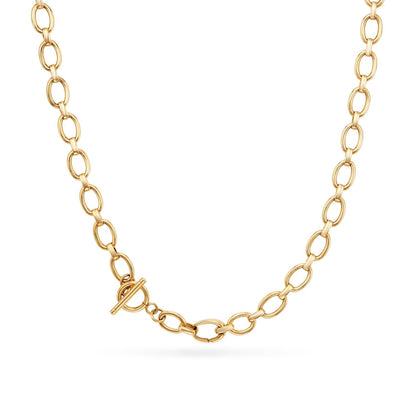 Mini Photo Love Locket Necklace (Gold)