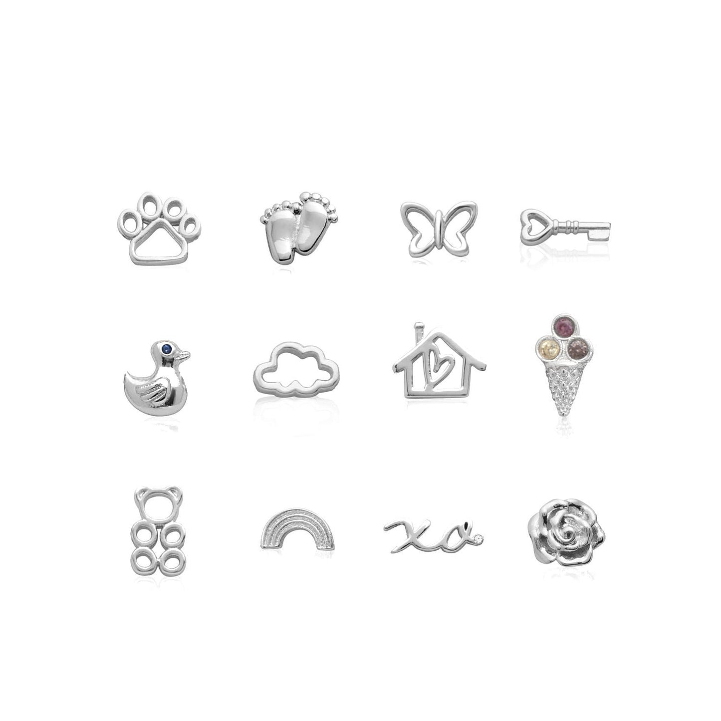 Made Mine Charms - Stories Charms (Gold)