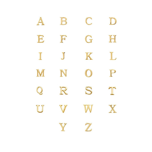Stories Initial Pendant (Gold)