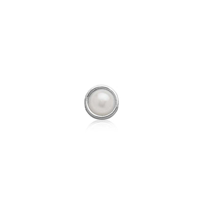 Custom Retro Birthstone (Silver)