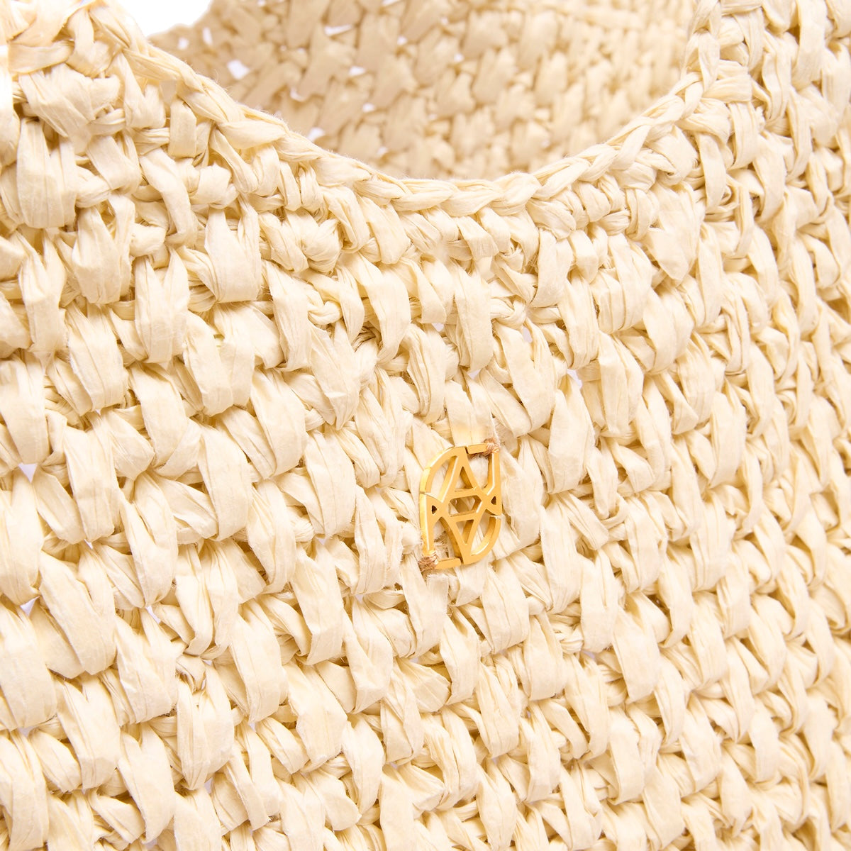 Personalised Raffia Bag - Test
