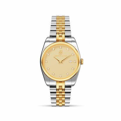 Butter Yellow Belgravia 30 Watch (Two Tone)