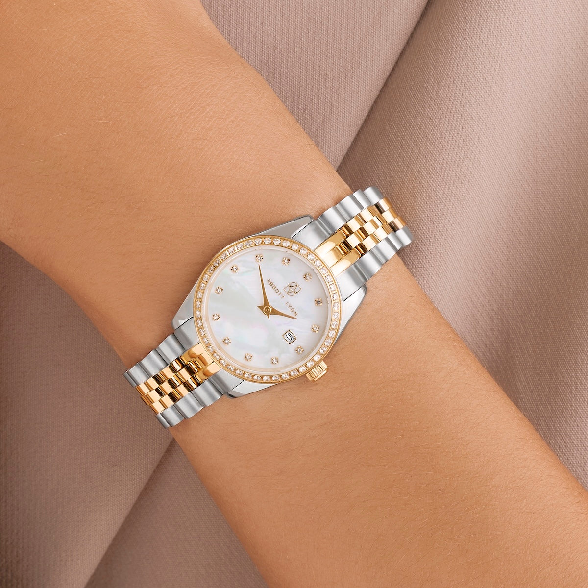 Pavé Two Tone Belgravia 30 Watch