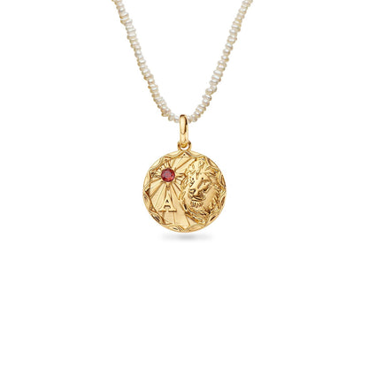 Layering Mini Pearl Beaded Chain Necklace (Gold)