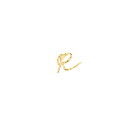 Made Mine Charms - Script Initial Charms (Gold)