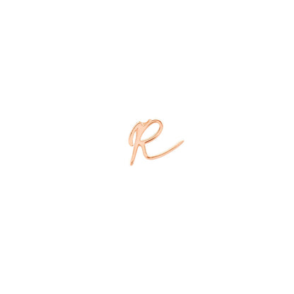 Made Mine Charms - Script Initial Charms (Rose Gold)