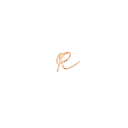 Made Mine Charms - Script Initial Charms (Rose Gold)