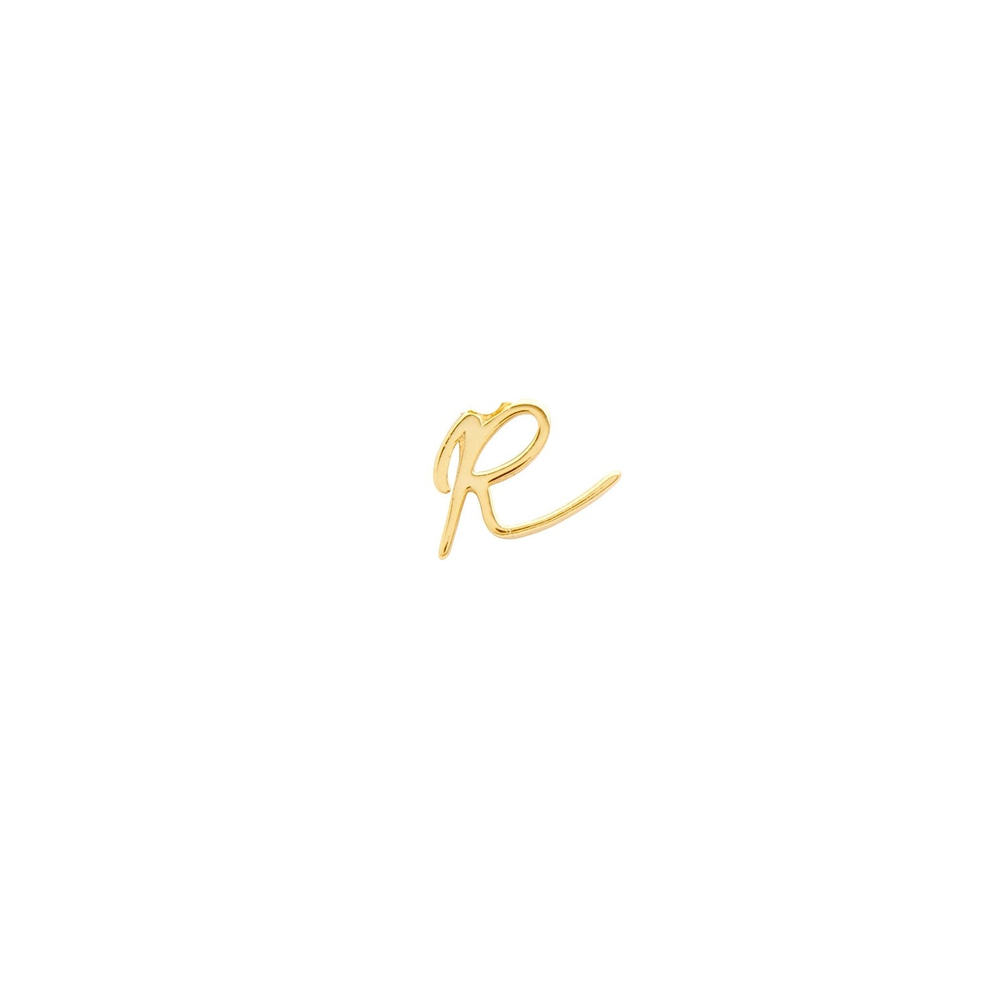 Made Mine Script Letter Bracelet (Gold)