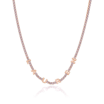 Made Mine Name Necklace - Rose Gold