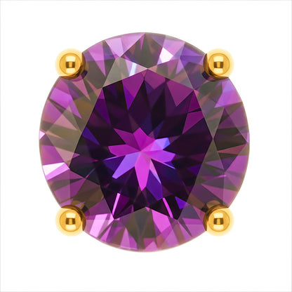 Round Cut Birthstone