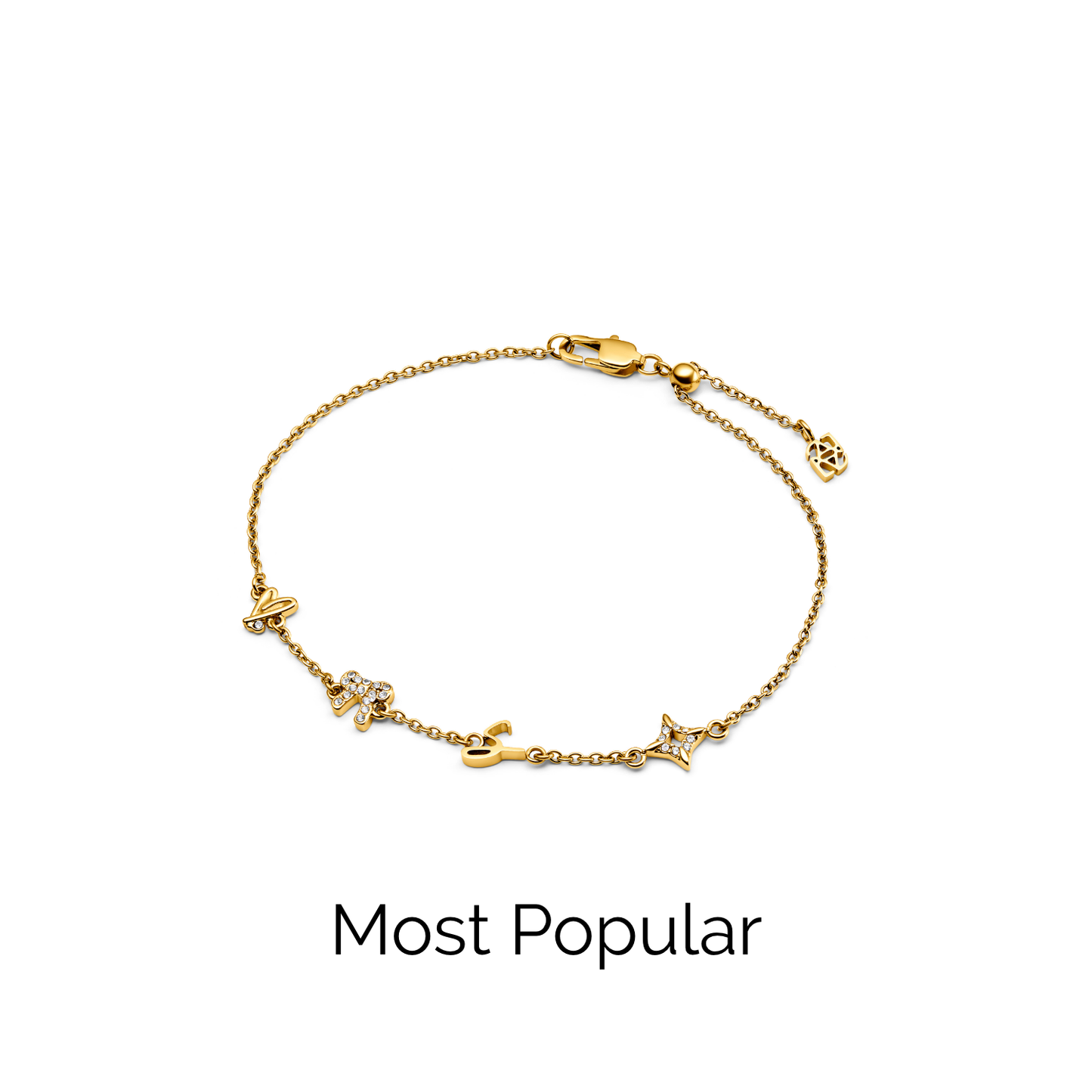 Made Mine Charm Bracelet (Gold)