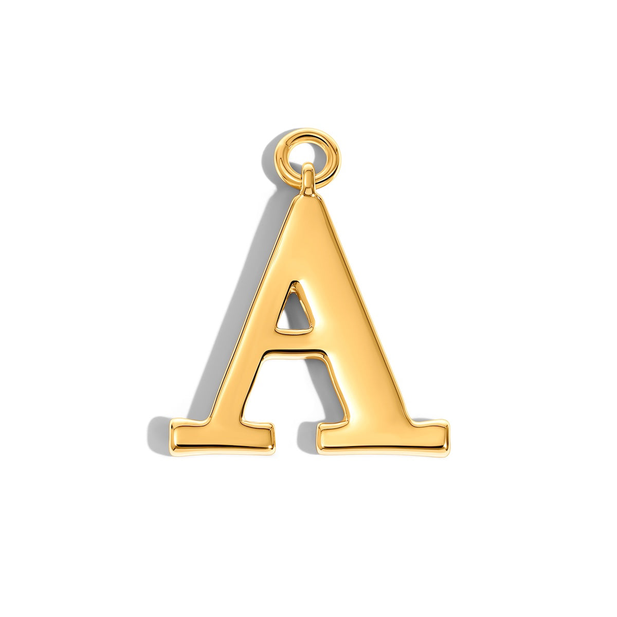 Initial Bag Charm (Gold)