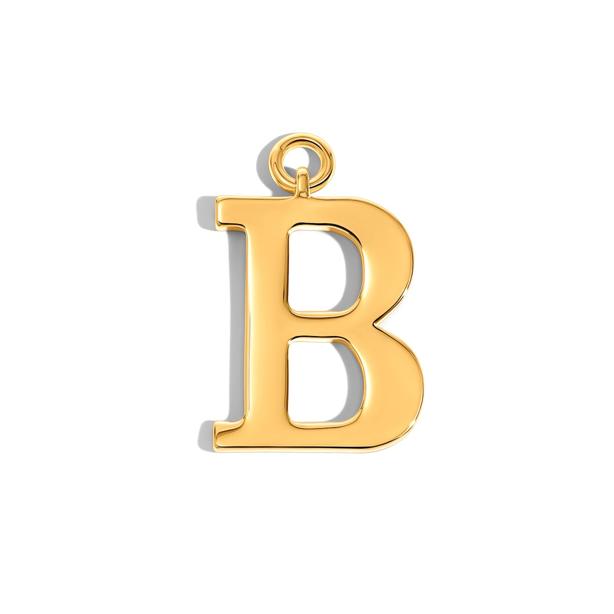 Initial Bag Charm (Gold)