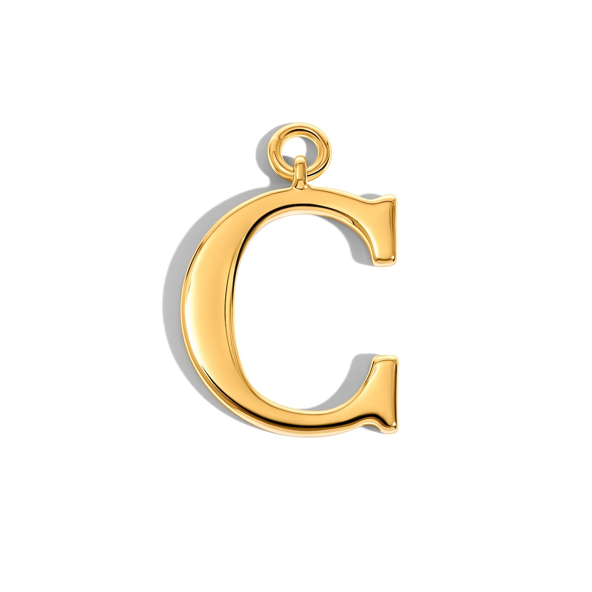 Initial Bag Charm (Gold)
