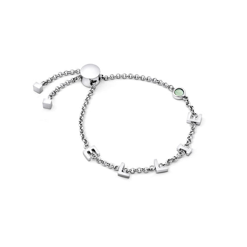 Made Mine Name Bracelet - Silver