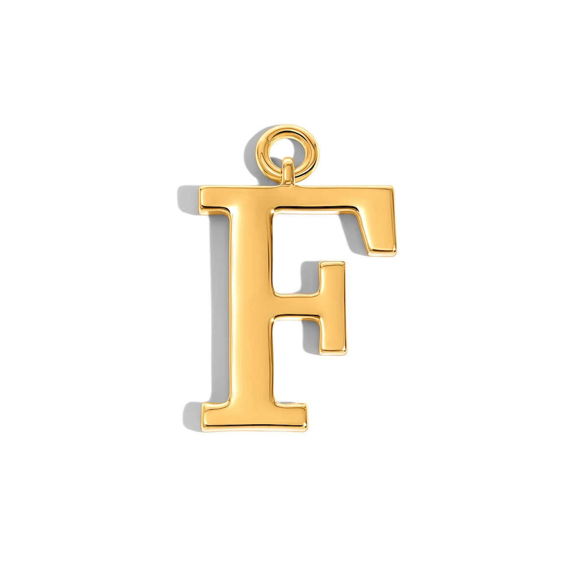 Initial Bag Charm (Gold)