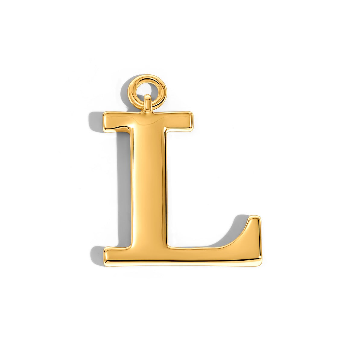 Initial Bag Charm (Gold)