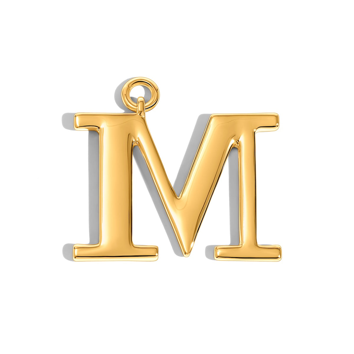 Initial Bag Charm (Gold)