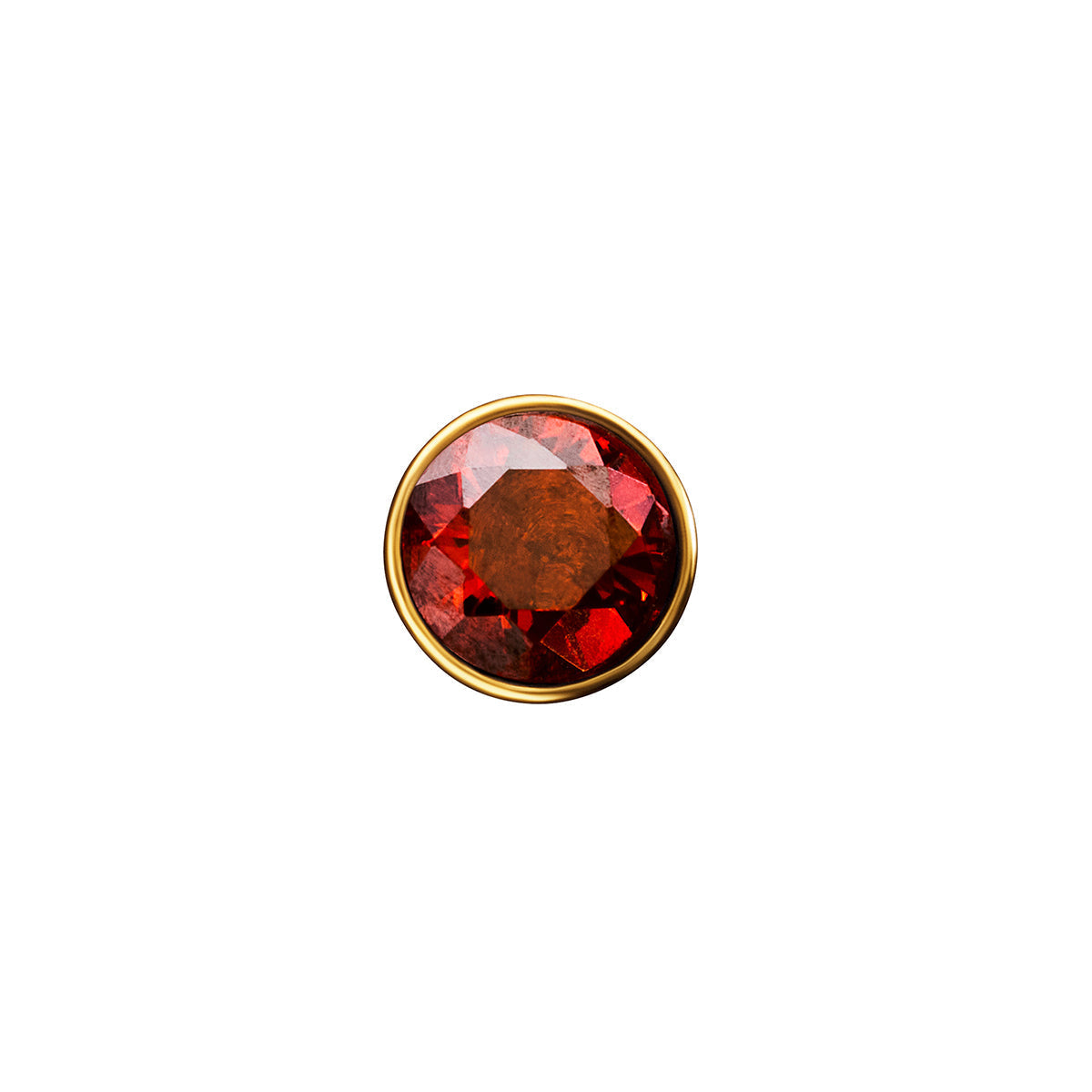 Floating Birthstone Charm Locket (Silver)