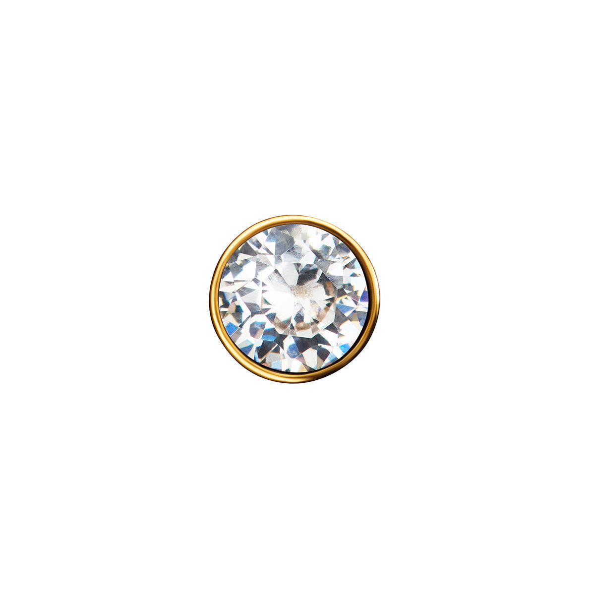 Floating Birthstone Charm Locket (Silver)