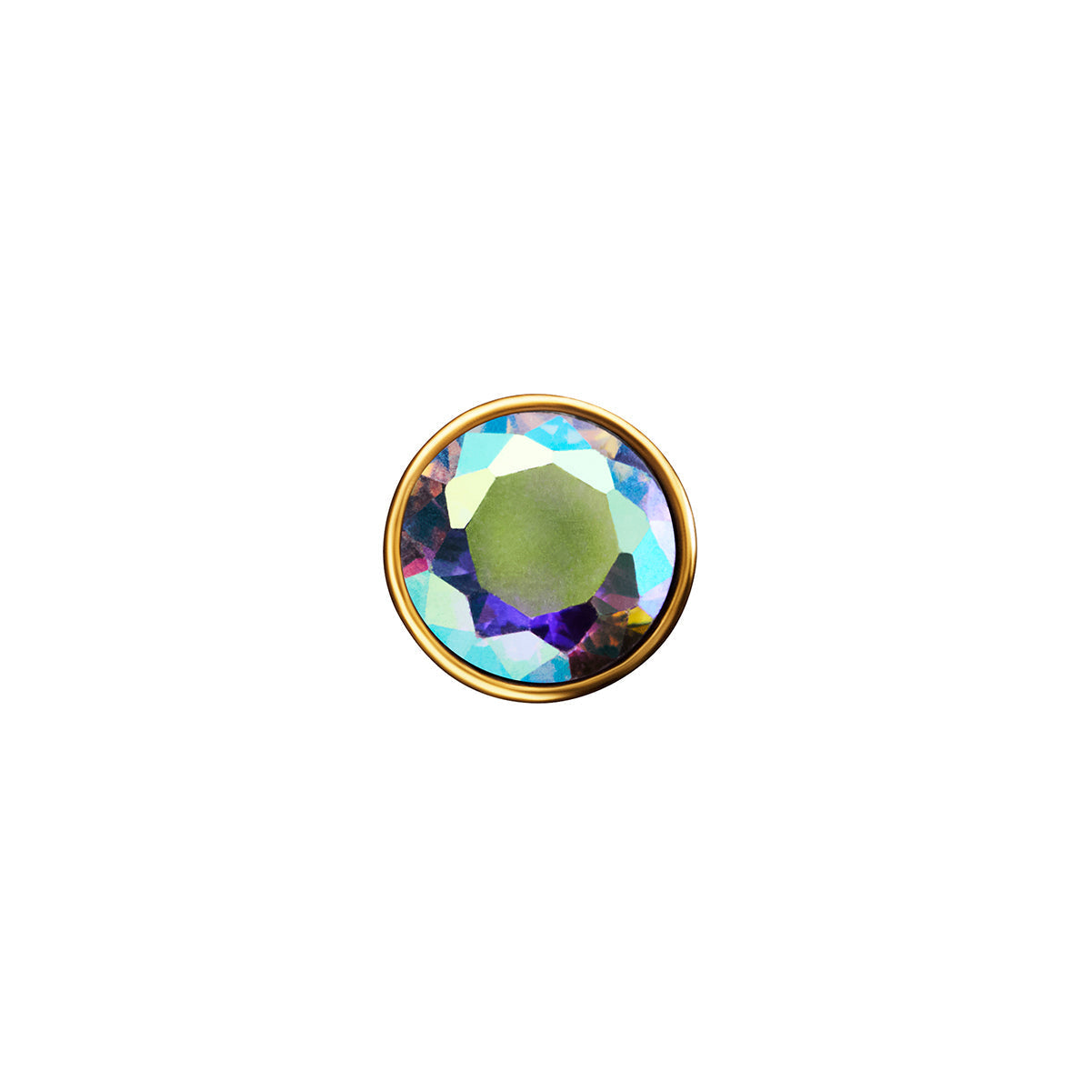 Mini Birthstone Charm (Gold)