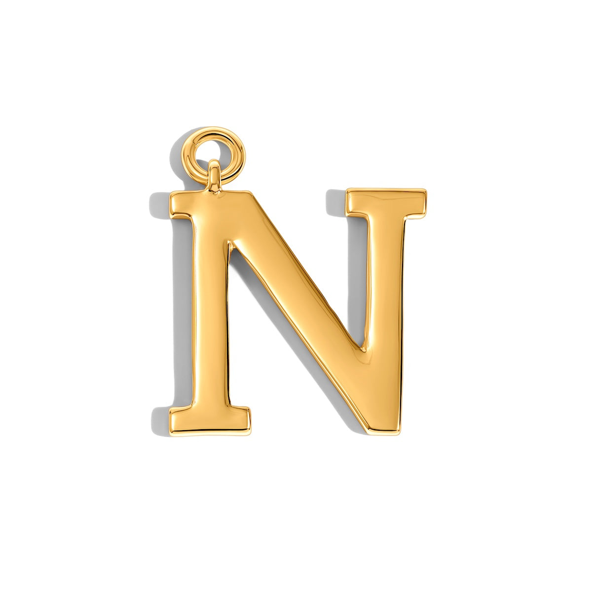 Initial Bag Charm (Gold)