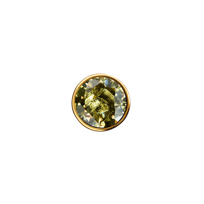 Floating Birthstone Charm Locket (Silver)
