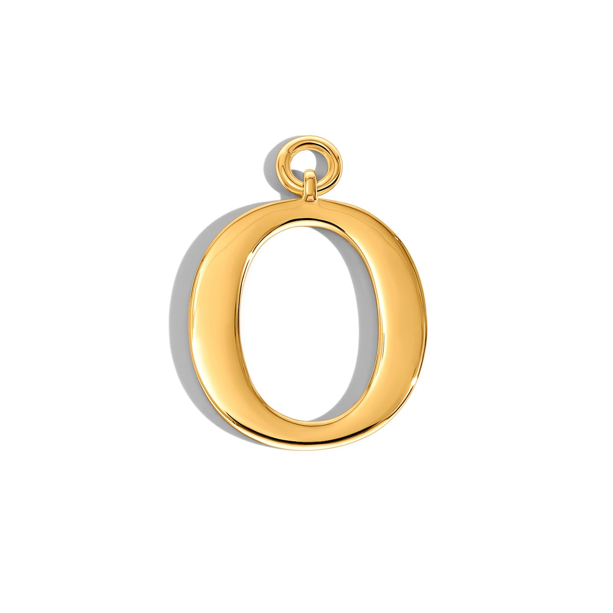 Initial Bag Charm (Gold)