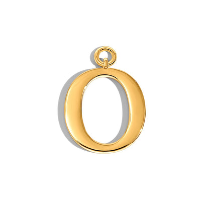 Initial Bag Charm (Gold)