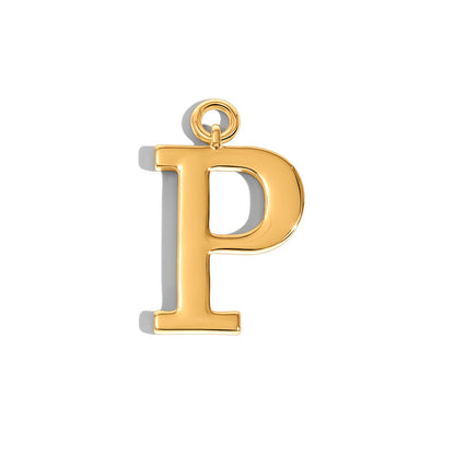 Initial Bag Charm (Gold)